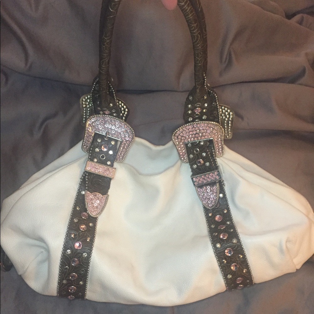 Large Hobo Satchel, Charm and Luck